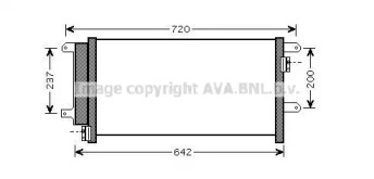 AVA QUALITY COOLING iva5089d -  Конденсатор, кондиционер